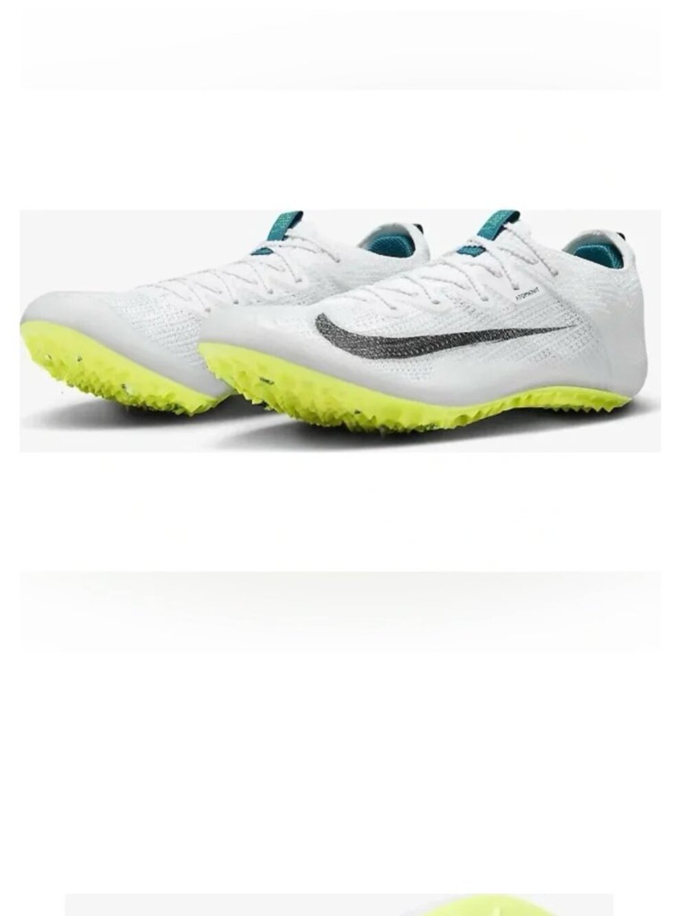 NEW Men's 14 Nike Zoom Superfly Elite 2 Track Green White FZ9662-100